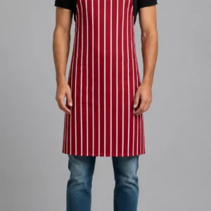 BORDO BEYAZ ÇİZGİLİ BOYDAN ÖNLÜK