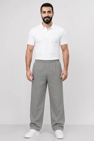 Gri Aşçı Pantolonu
