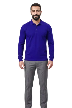 Saks Mavi İki İplik Şardonlu Sweatshirt
